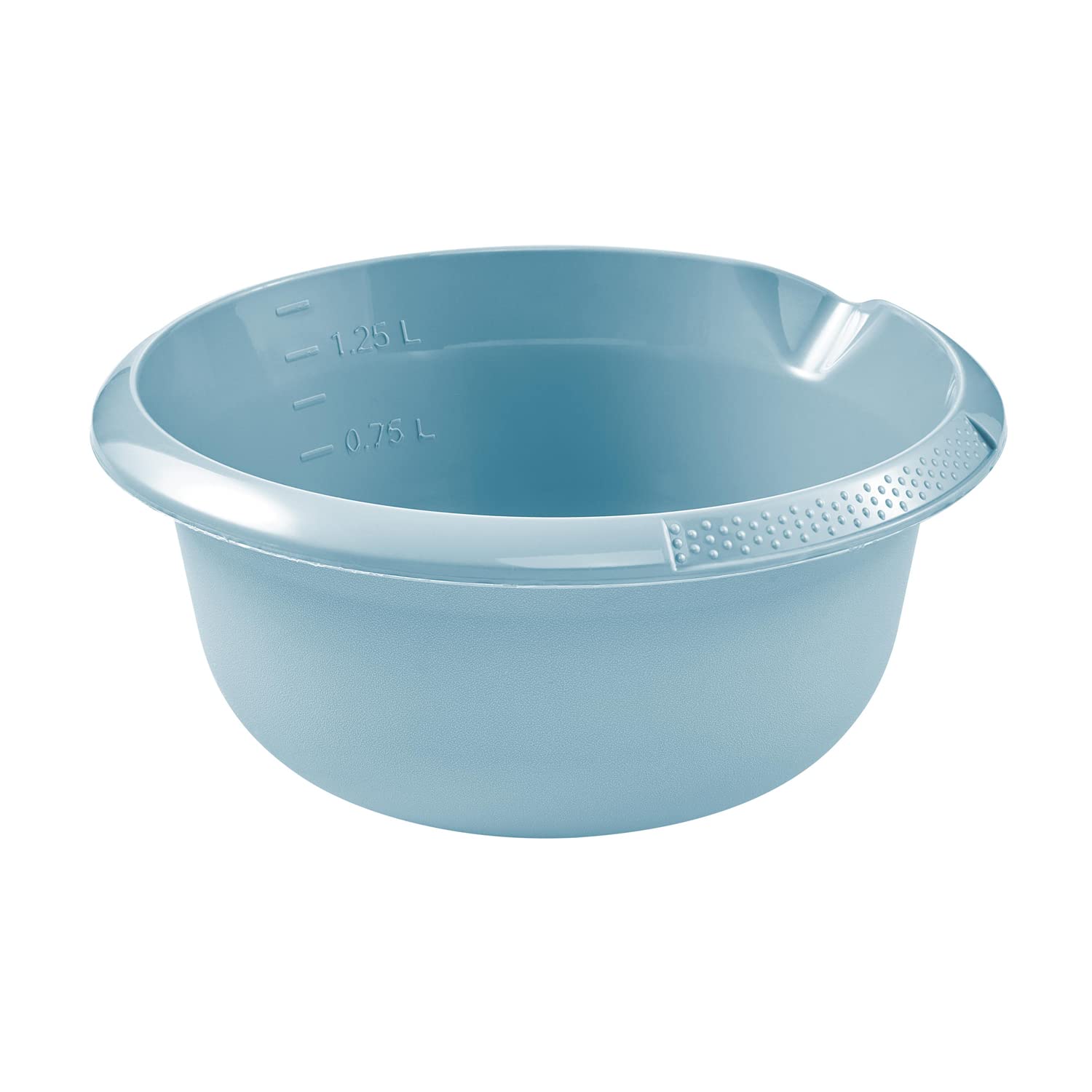 Bassine En Plastique KADAX 5L Grise - Pour Lavage à Main, Jardinage, Polyvalente Avec Poignées