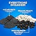 Blue Marble National Geographic Rock Tumbler Media – The Ultimate Rock Polishing Supplies Kit, 4 Stage Bulk Grit, 1.5 Pounds of Ceramic Pellets, GemFoam Polishing Tumbling Media