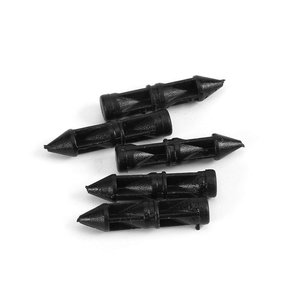 Rivetti in plastica, clip di fissaggio per biciclette, Auto Rivetti Plastica, clip per rivetti in plastica 100pcs 6mm carenature, pannelli portiera, per