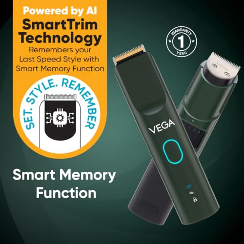 VEGA Store VEGA SmartOne S3 Beard Trimmer, Green - Image 4