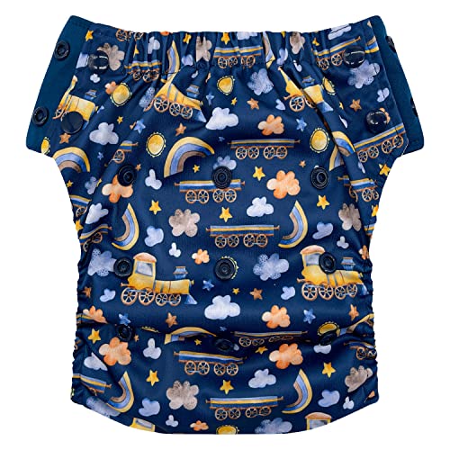 EcoAble Hybrid Cloth Diaper 3-in-1 Potty Training & Swim Diaper