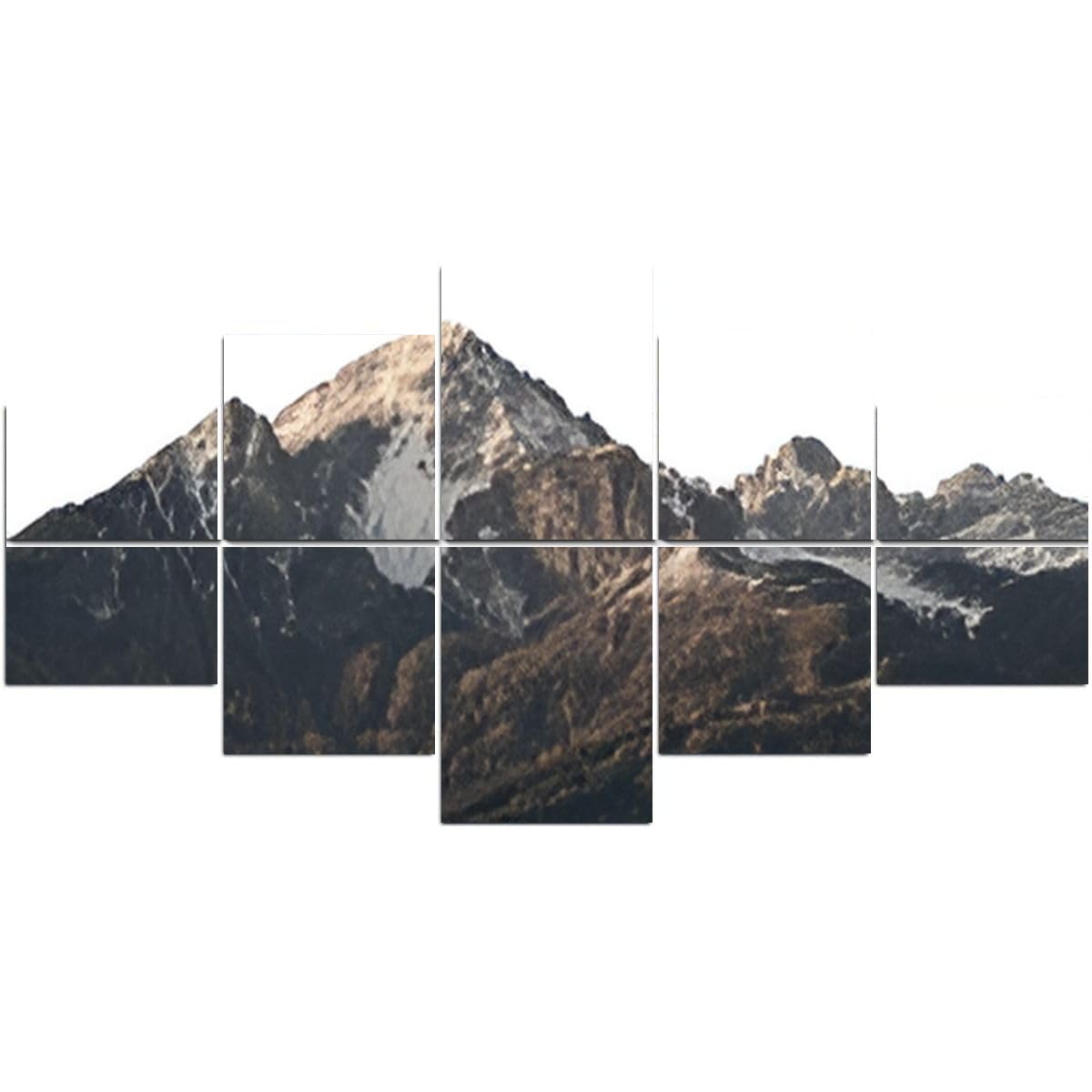 Acoustical Soundproof Wall Panels Snow Covered Mountain Called Saile Austria During Daytime white Self-Adhesive Art Acoustic Panels Reduce Room Echo Reverberation Acoustic Treatment Wall Decor