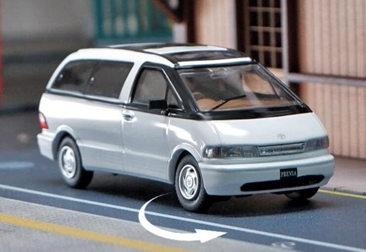 Amazon | △ 1/64 GCD ミニカー Toyota PREVIA W | ミニカー・ダイ