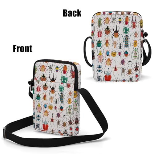 Image of Anime Fans Cute Cross Body Bag Anime Gifts Phone Bag Shoulder Bags Adjustable Shoulder Straps Sling Bag Japanese Gifts
