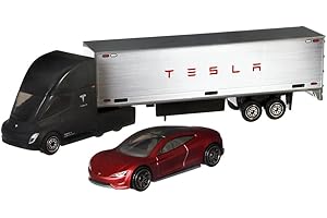 Matchbox Tesla Semi and Roadster Die-cast Convoys