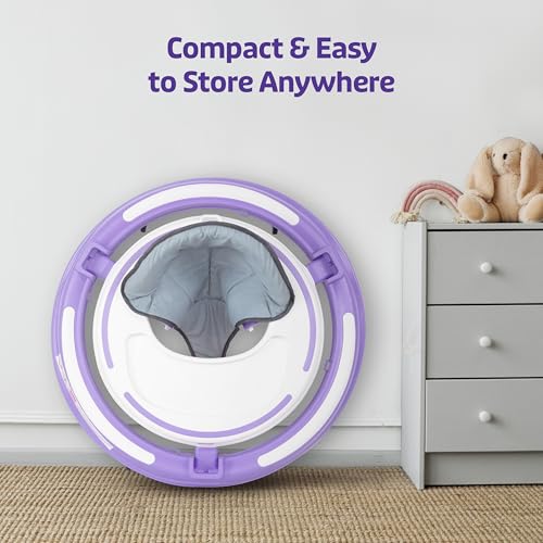 Image of LuvLap Elegant 360 Baby Walkers for 6-18 Months | 3 Level Height Adjustment Walker /Advanced Baby Activity Walker for Kids, Walker for Boys & Girls, Purple