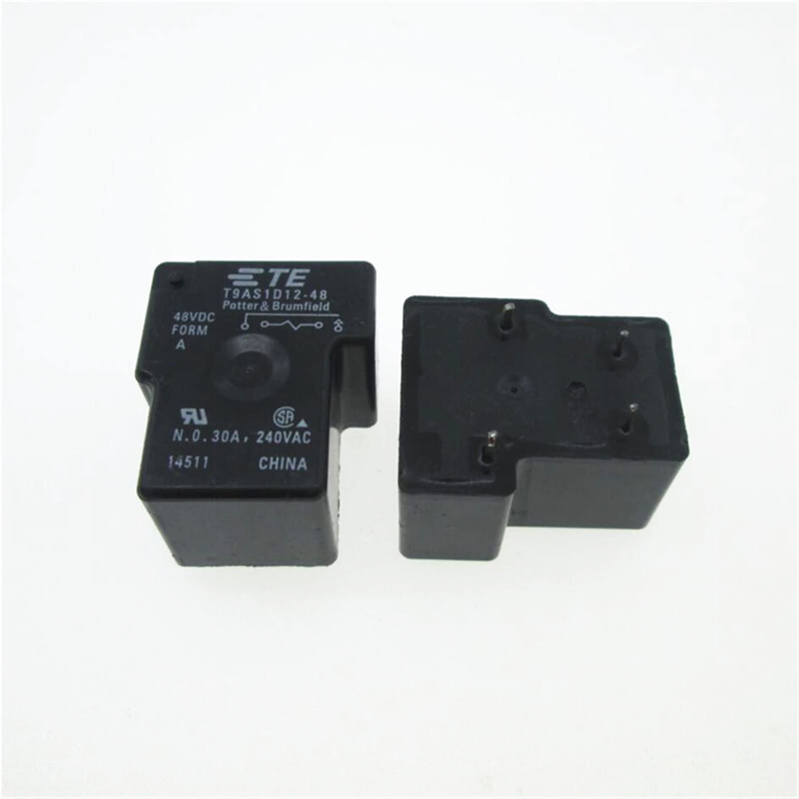 Relais 48V T9AS1D1248 pour automatiser la recharge de véhicule électrique
