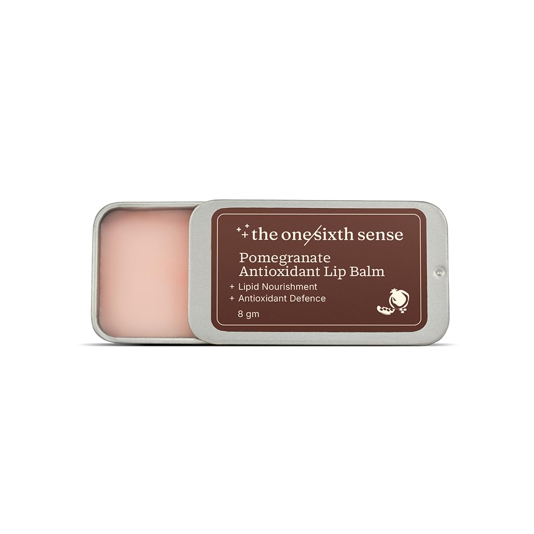 Pomegranate Antioxidant Lip Balm 8 g | Hydrating Lip Care with Shea Butter, Mango Butter & Natural Oils | Soft, Smooth & Nourished Lips | Glossy, Non-Sticky Finish for Daily Use-picture-38