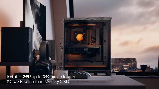 Amazon.com: Fractal Design Meshify 3 Ambience Pro RGB Black TG