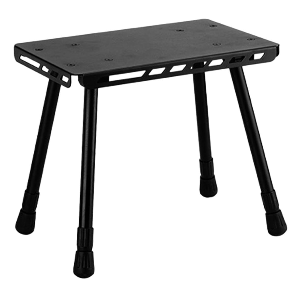 Table de camping pliante en métal compacte pour pique-nique et randonnée