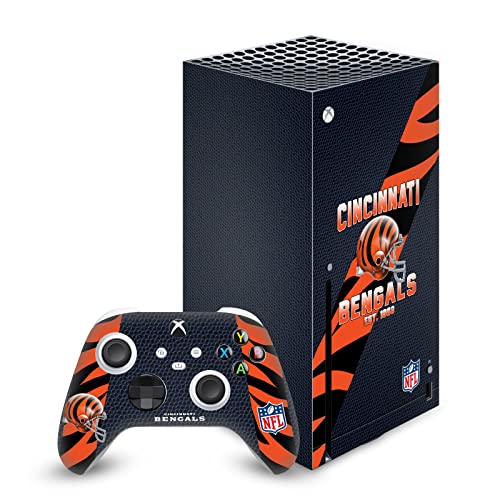 Peau Xbox Series X Cincinnati Bengals pour protéger et personnaliser votre console
