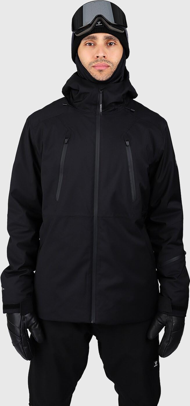Brunotti Norrow Men Snow Jacket Black - S