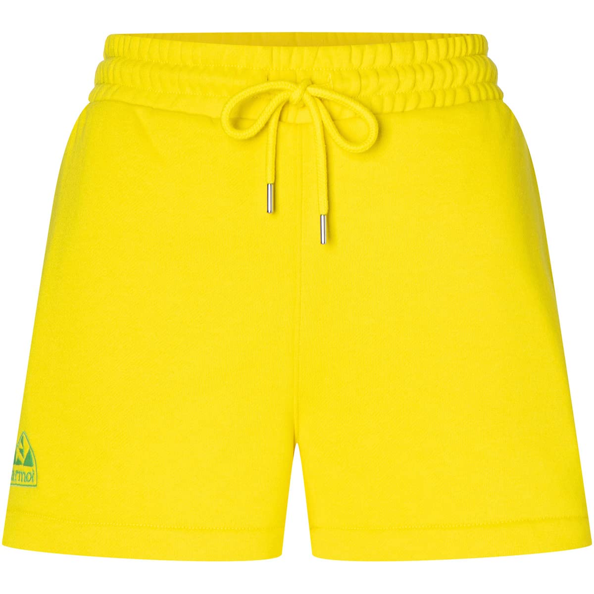 Marmot Women's Wm's Peaks Short, Comfy Jogging Shorts, Breathable Soft Joggers, Elastic SweatShorts with Cotton Blend, Yellow Blaze, XS