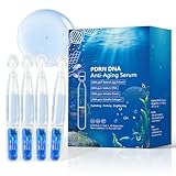 Salmon DNA PDRN Anti-Aging & Hydrating Serum | Barrier-Supporting Ampoule for Sensitive Skin | 72-Hour Hydration + Glow | Soothing, Collagen & Hyaluronic Acid Infused | 0.05 fl oz x 30 Vials (1Pack)