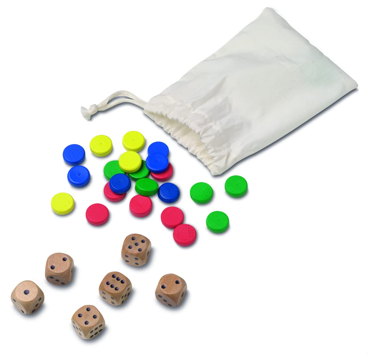 Cayro Holz-Brettspiel Mit 30 Verschiedenen Spielen – Inkl. Mensch ärgere Dich Nicht, Gänsespiel, Dame, Für Kinder Ab 5 Jahren