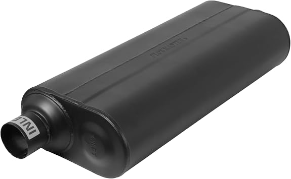 Flowmaster 52571 70 Series Muffler - 2.50 Offset In and 2.50 Center Out - Mild Sound