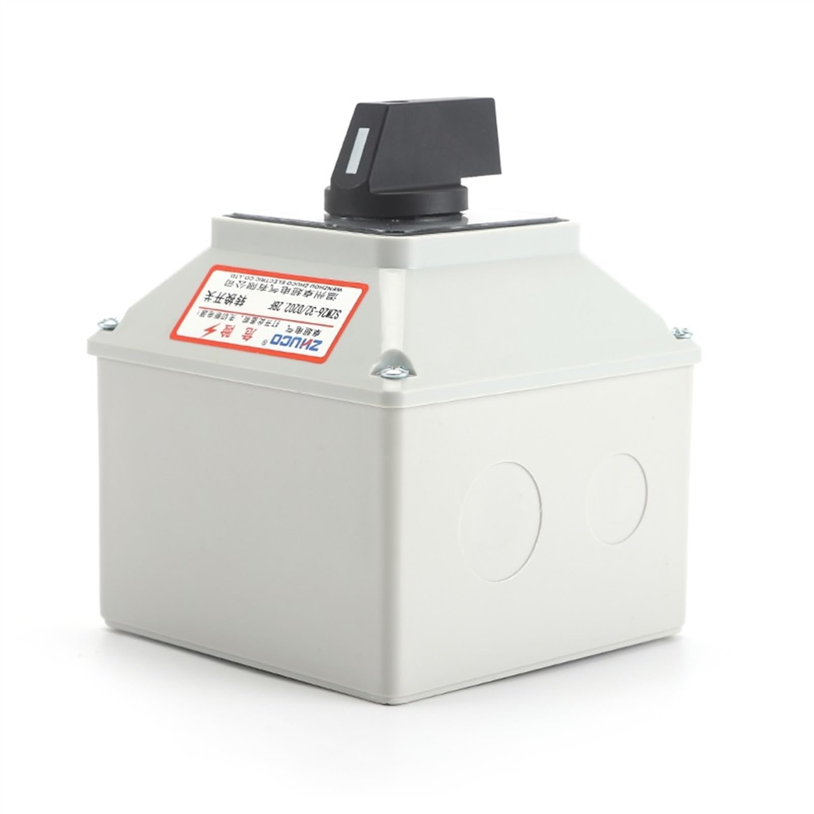 SZW26/LW26-32 32A 3 posizioni 2 fasi 1-0-2 commutatore automatico universale con manopola rotativa con scatola impermeabile