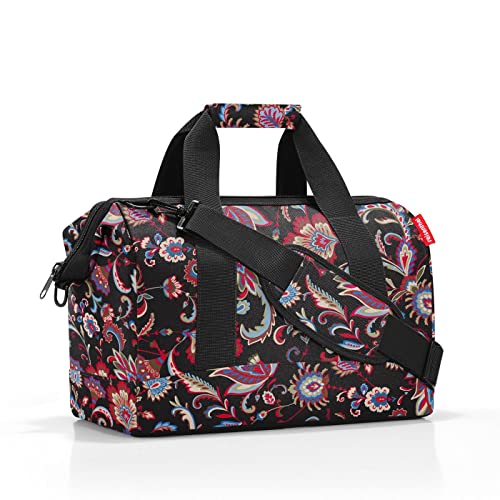 reisenthel allrounder M paisley black – Vielfältige Doktortasche zum Reisen, für die Arbeit oder Freizeit – Mit funktional-stylischem Design reisenthel allrounder M paisley black – Vielfältige Doktortasche zum Reisen, für die Arbeit oder Freizeit – Mit funktional-stylischem Design