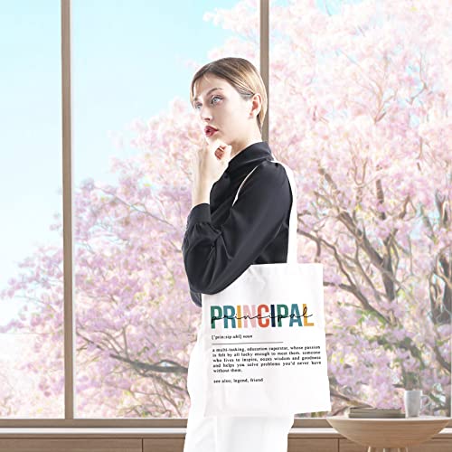 GJTIM Principal Gift Assistant Principal Gift Principal Definition Tote Bag Principal Appreciation Gift Teacher End of Year Gift (Principal Tote)4