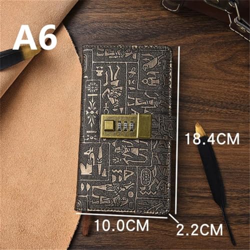 Journal intime code A6 resoudre le manque d'intimite carnet notes 200 pages - 5