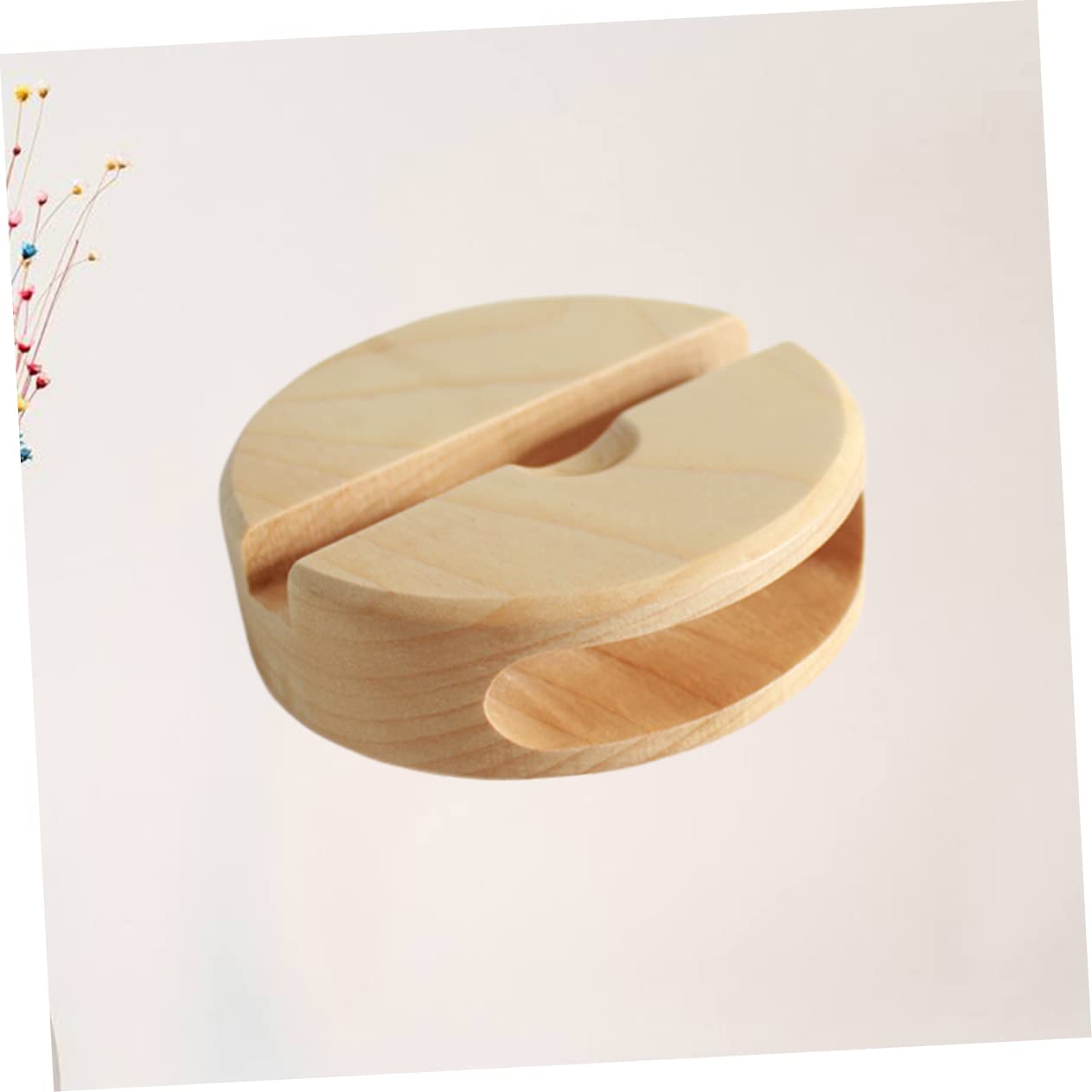 DOITOOL 3 Soportes Ergonómicos De Madera para Teléfono Móvil Soporte De Escritorio Amplificador De Sonido para El Hogar Y La Oficina.