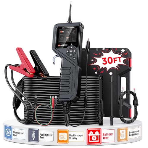 Image of ANCEL PB600 Power Circuit Probe Tester for DIY Enthusiasts, All-in-One with Component Activation, Short /Open Circuit, Polarity & Continuity Test, Multimeter /Oscilloscope Ohmmeter Mode, Electrical Tool