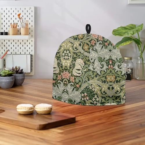 Image of Tea Cozy William Morris Art Print Creative Insulated Tea Cosy Extra Thick Home Kitchen Decoration Creative Gifts Dust Teapot Cover Kitchen Accessories for Travel