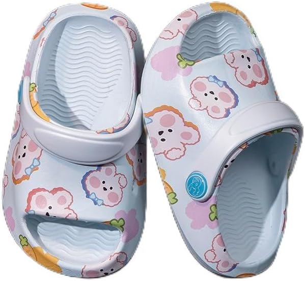 Generic Toddler Kids Mules Boys Girls Cute Garden Water Clogs Sandals Slip On Shoes Slipper Slides Lightweight Outdoor Summer Children Beach Pool Shoes for Baby Little Kids67 Multi