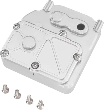 Compatible With MJX For HYPER GO H12Y H12Y+ H12P Remote Control Car Modification Upgrade Accessories Medium Wave Box Shell RC Repair PartsSilver