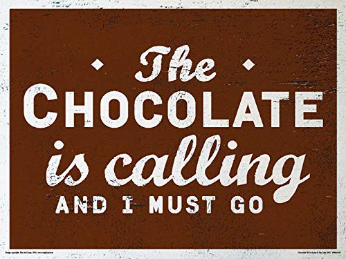The Art Group Go Jump in the Lake (Chocolate) -Art Print 30 x 40cm, Paper, Multicoloured, 30 x 40 x 1.3 cm