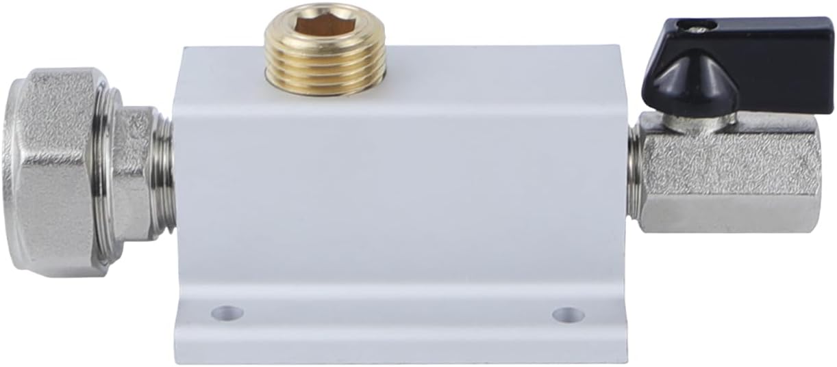 RapidAir Maxline Compressed Air Piping Outlet Kit for 3/4-Inch Tubing with 1/2-Inch NPT Outlet Port，Tubing Adaptor air compressor line kit(M81010 50136 50120 M8005)