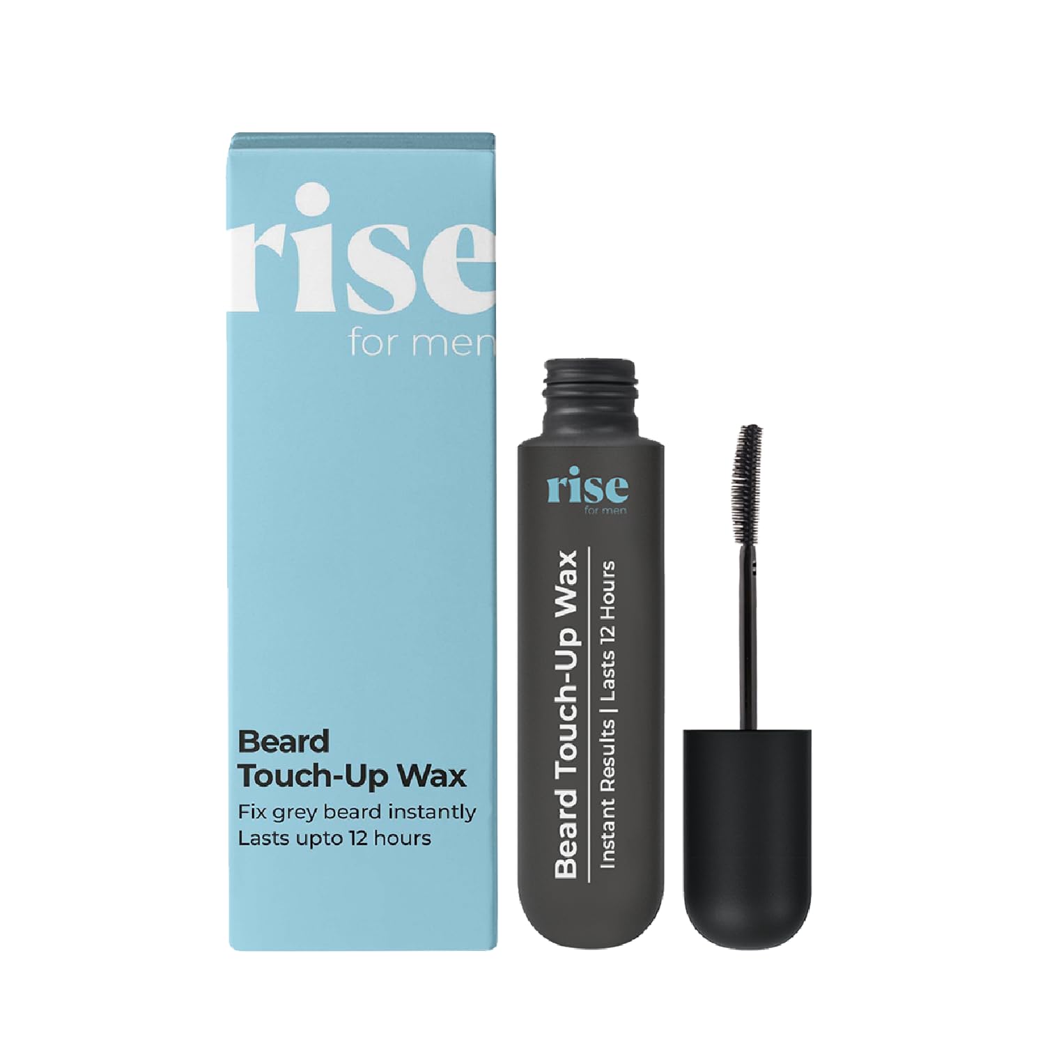 Rise for Men Beard Touch-Up Wax | Quick Grey Hair Fix | Apply In One Minute | Natural Look | Smudge & Water Proof | No Side Effects-image-10