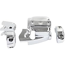 Chcury1 1 Set SH9119A XJ63-JF-4N3E Aluminum Alloy Handlebar Control Dress-Up Kit Dress-Up Cover Clutch Control Chrome For Harley Electra Glides, Street Glides & Tour Glides 1996-2007