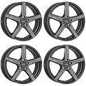4x Dezent Felgen TY graphite 7.5Jx17 ET35 5x120 kompatibel mit Opel Insignia