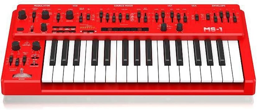 Behringer MS-1 Analog Synthesizer MS-101-RD