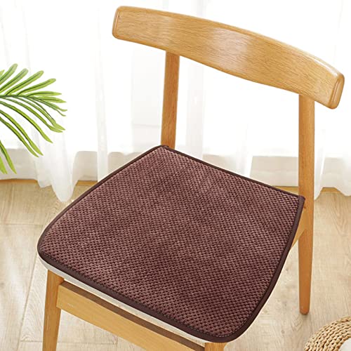 シートクッション 座布団 50*50cm*4 クッション 花柄 椅子用 おしゃれ ひも付き 様式7 いす用 低反発 シート 滑り止め 通気性 丸洗える シートクッション 座布団 チェア用 ひも付き 食卓椅子用クッション ダイニング 在宅勤務 オフィスワーク