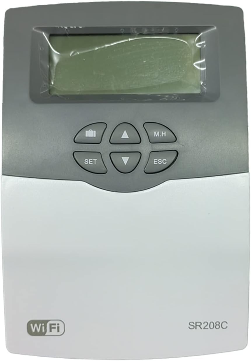 Front view of VGVGV SR208C Solar Water Heat Controller with display and control buttons