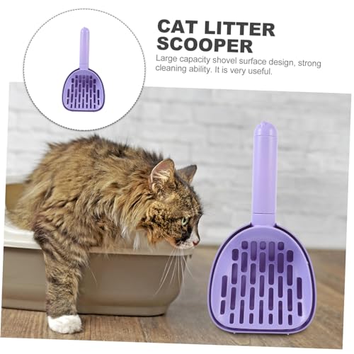 SUPVOX 1 Set Wall Mounted Cat Litter Scoop Poop Sifting Kitten Sifter