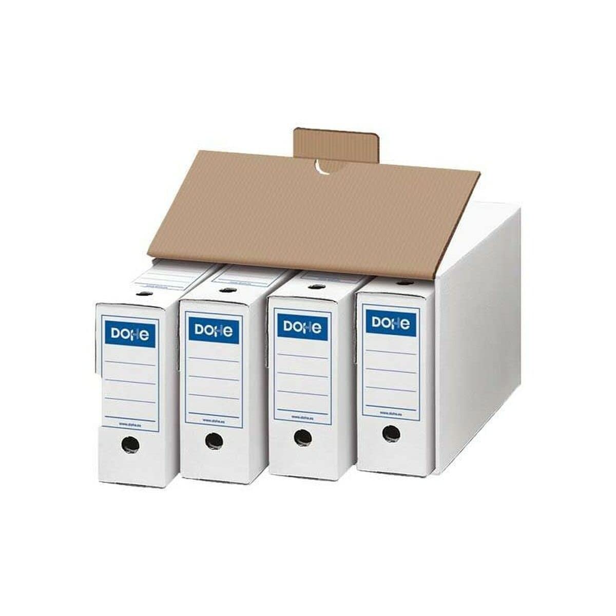 DOHE Scatola di archivio bianco DIN A4