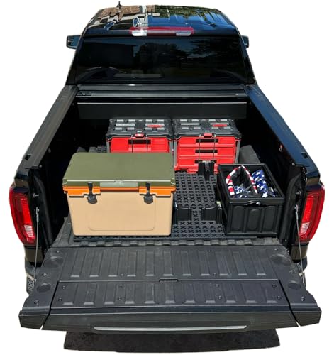 Tmat Truck Bed Organizer Storage System Slide Out Mat (Universal Fit or Standard Beds 6' to 6'5')