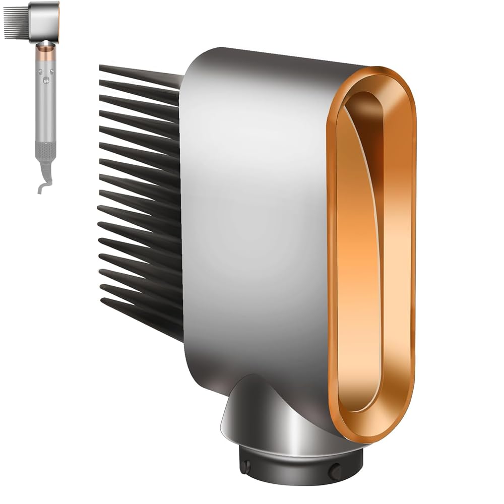 Boquilla de aire con accesorio de peine de dientes anchos para Dyson Airwrap Styler HS01 HS05, cepillo secador de prepeinado para cabello rizado y rizado, número de pieza 971894-04