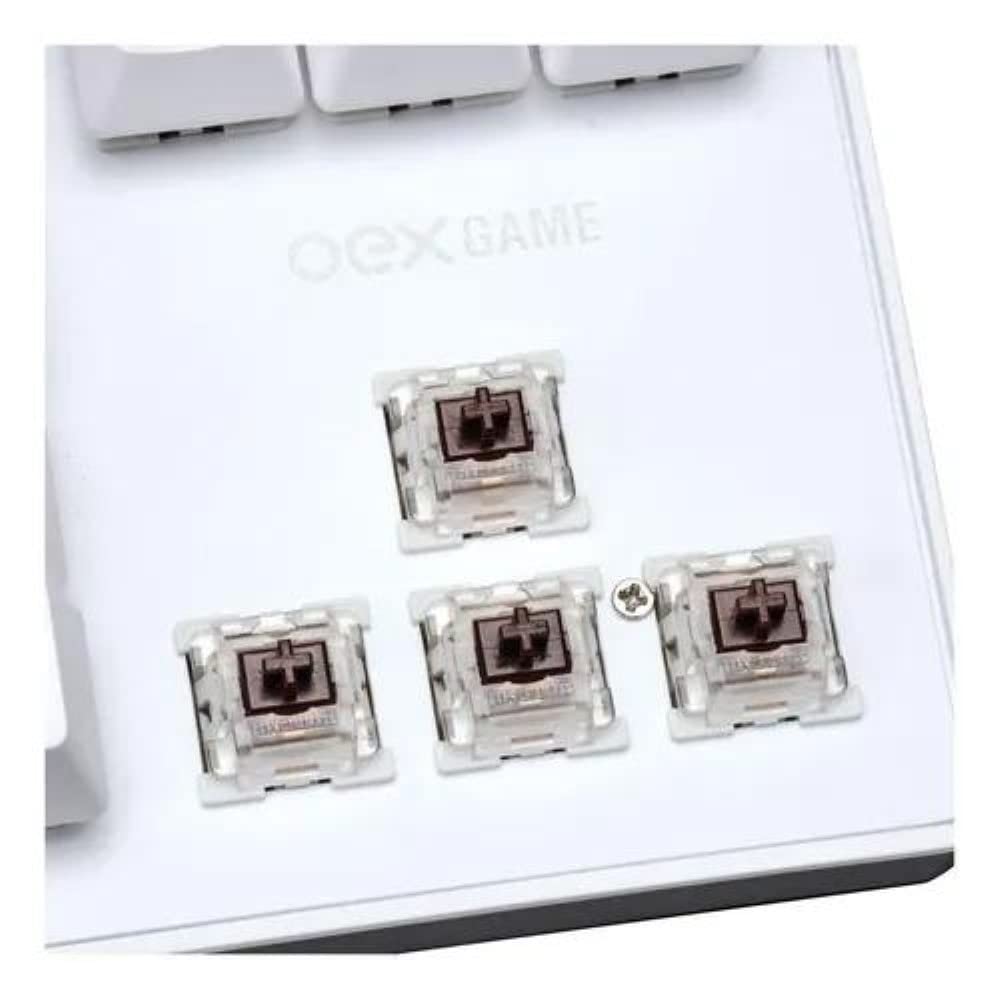 Teclado Mecânico Gamer Wolf Tc605 - Led Rainbow - Switch Outemu