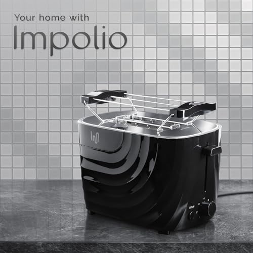 Impolio Toaster Classic 700W – Elegantes Design, 7 Bräunungsstufen, Mit Krümelfach und...