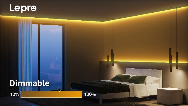 Sysled – Ruban LED 5050 blanc chaud étanche IP68 – Longueur 50 mètres – 10W/ m – 1080 lumens – Pour