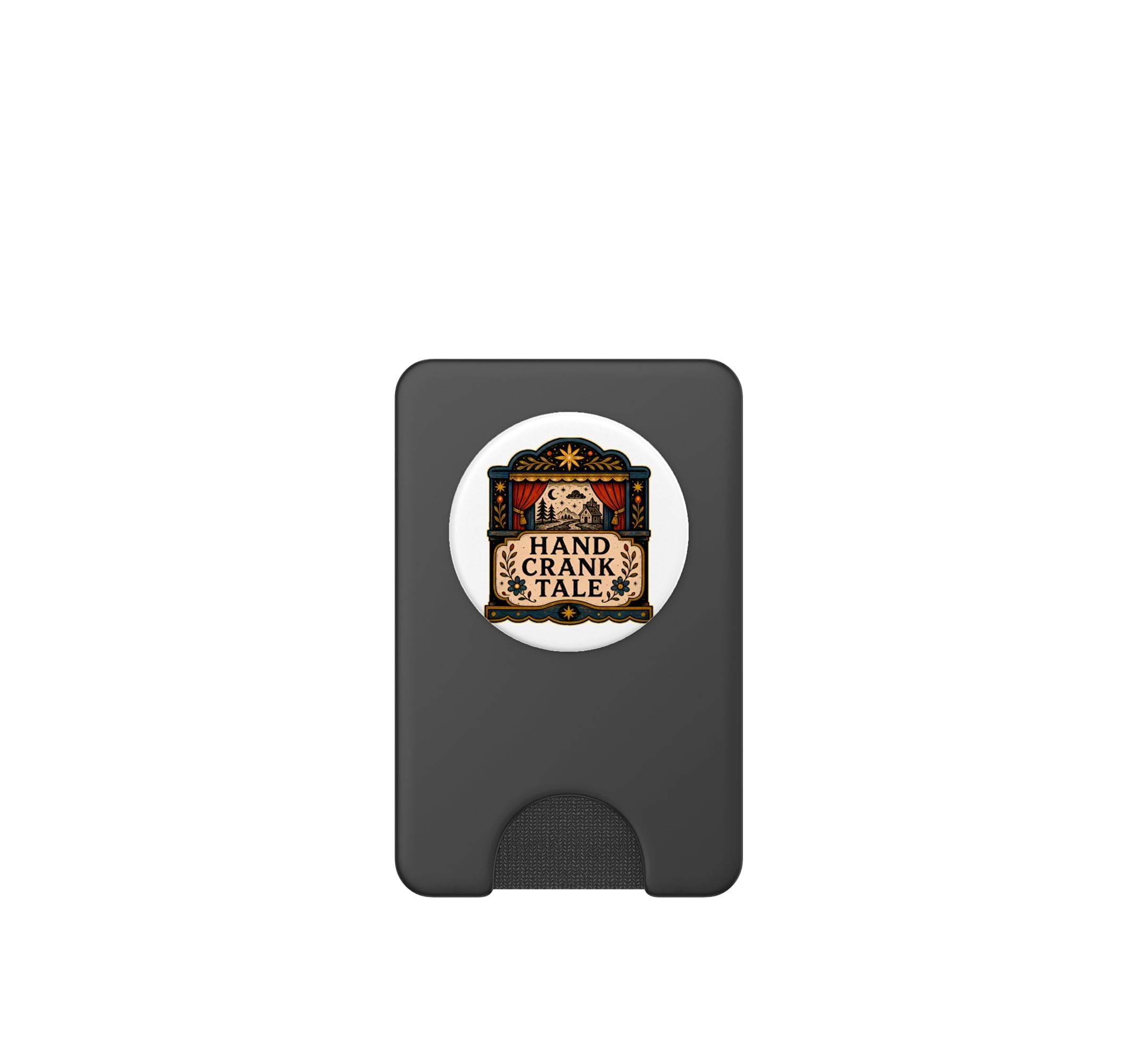Hand Crank Tale Teatro Manivela Relato Popular PopSockets PopWallet para MagSafe