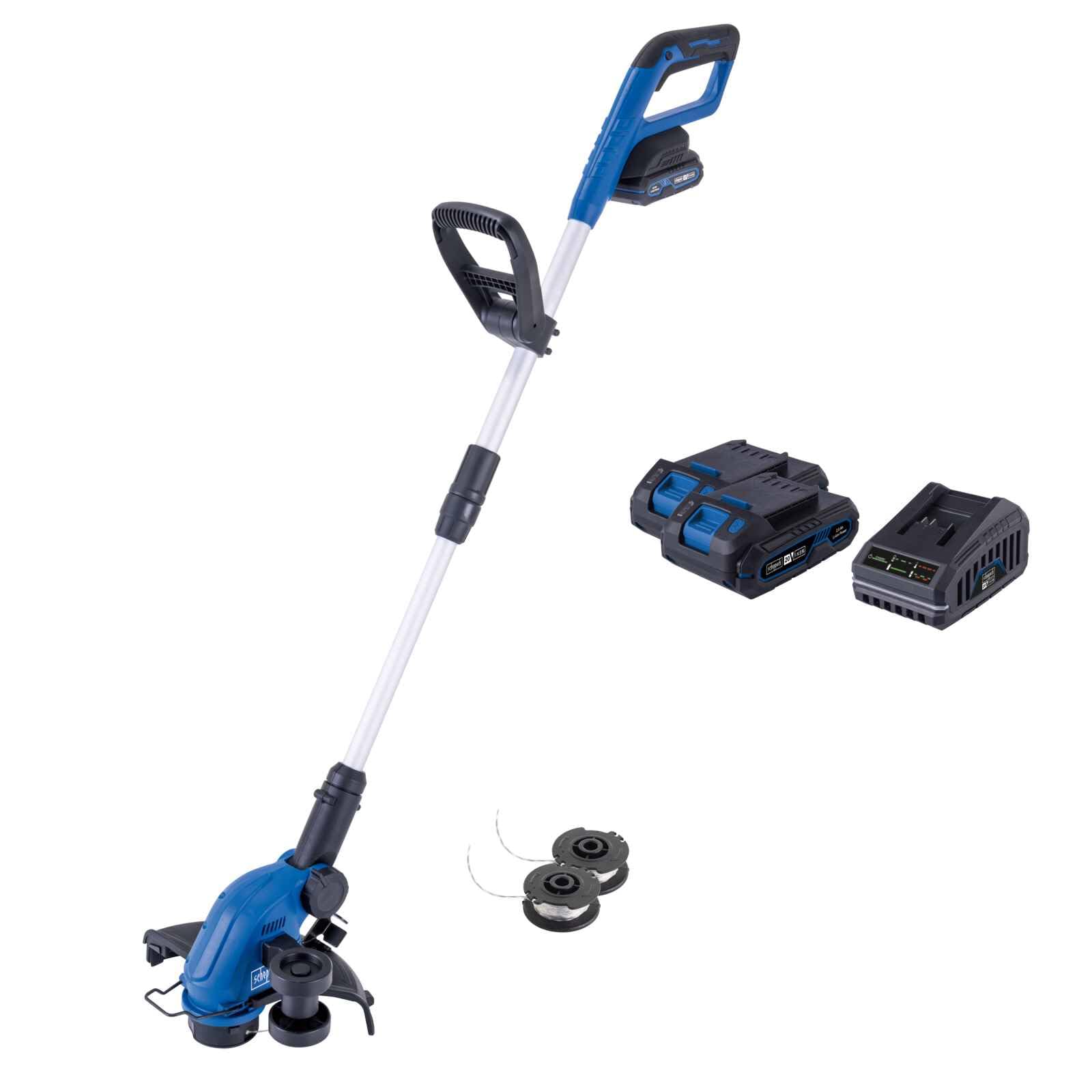 Scheppach Coupe-Bordure sans Fil C-LT300-X - 2 Batteries 2Ah + Chargeur