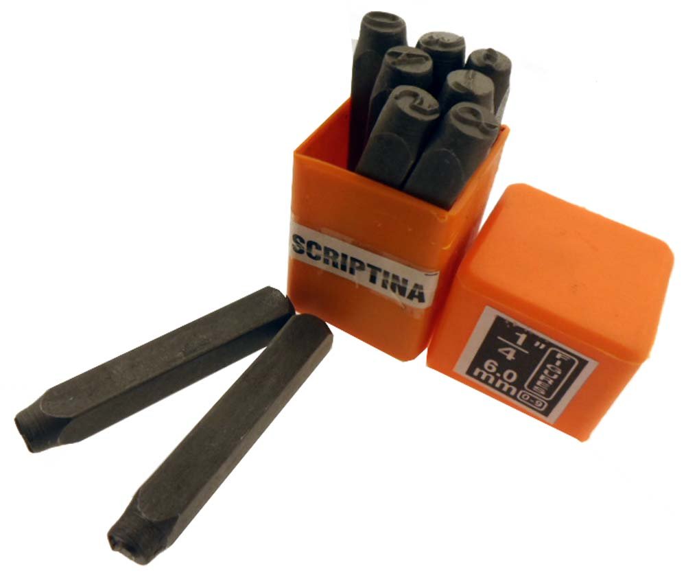 BENCH WIZARD 9 Pc. Hardened Carbon Steel Punch Set | Elegant 