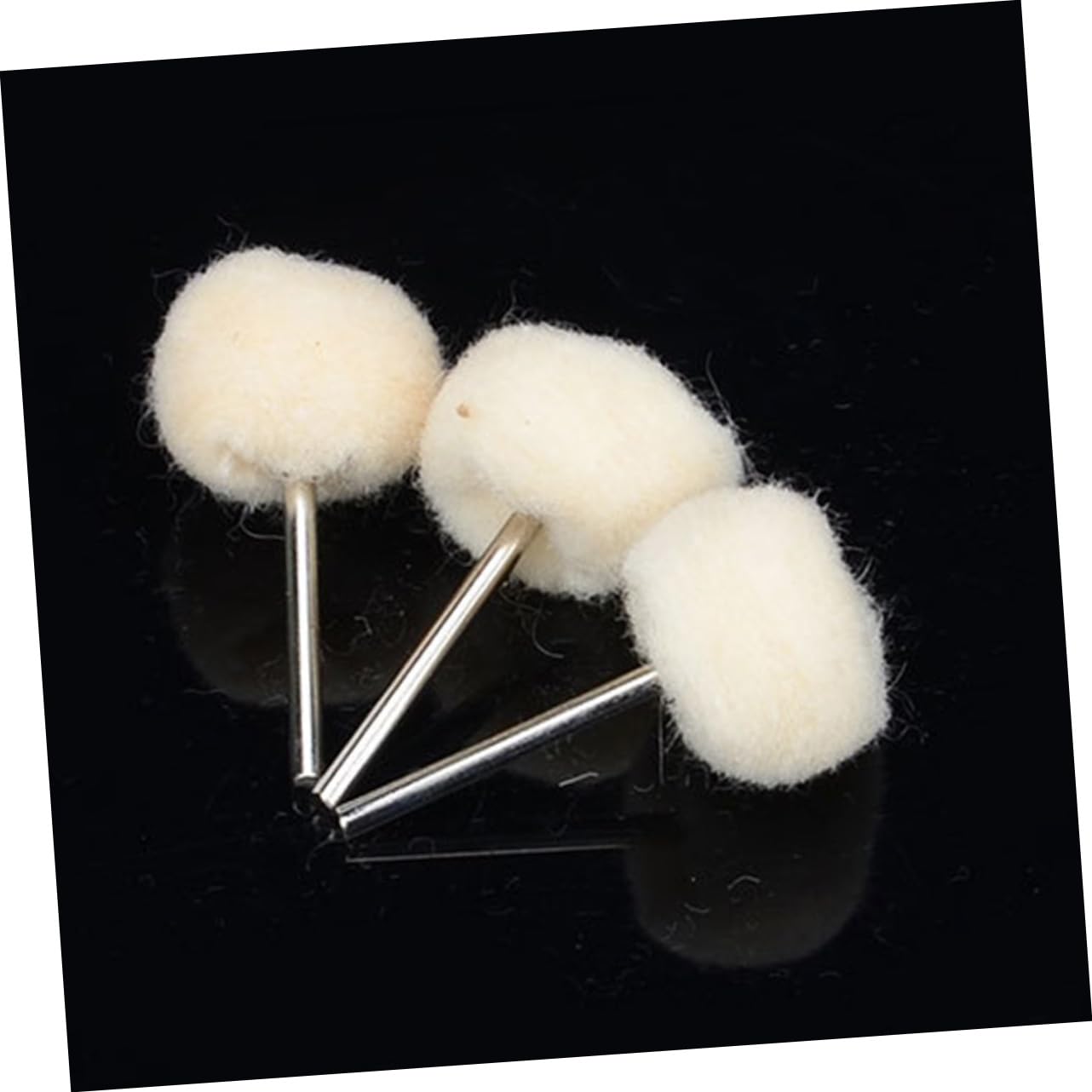 Luxshiny Jewelry Making Kit 20 Wool Polishing Heads Brush Shank for Polishing Wheel