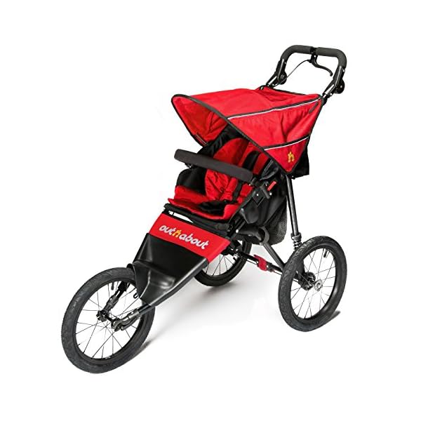 Out n About Kinderwagen Sport v4 Buggy Karneval Rot
