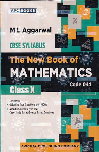 The New Book of Mathematics Class 10 - by M.L. Aggarwal (2024-25 Examination)